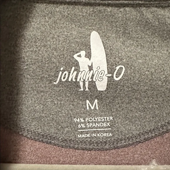 Johnnie-O medium cedar color Quarter-Zip Pullover. Great condition - Picture 3 of 3